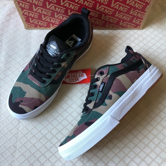 camo kyle walker vans